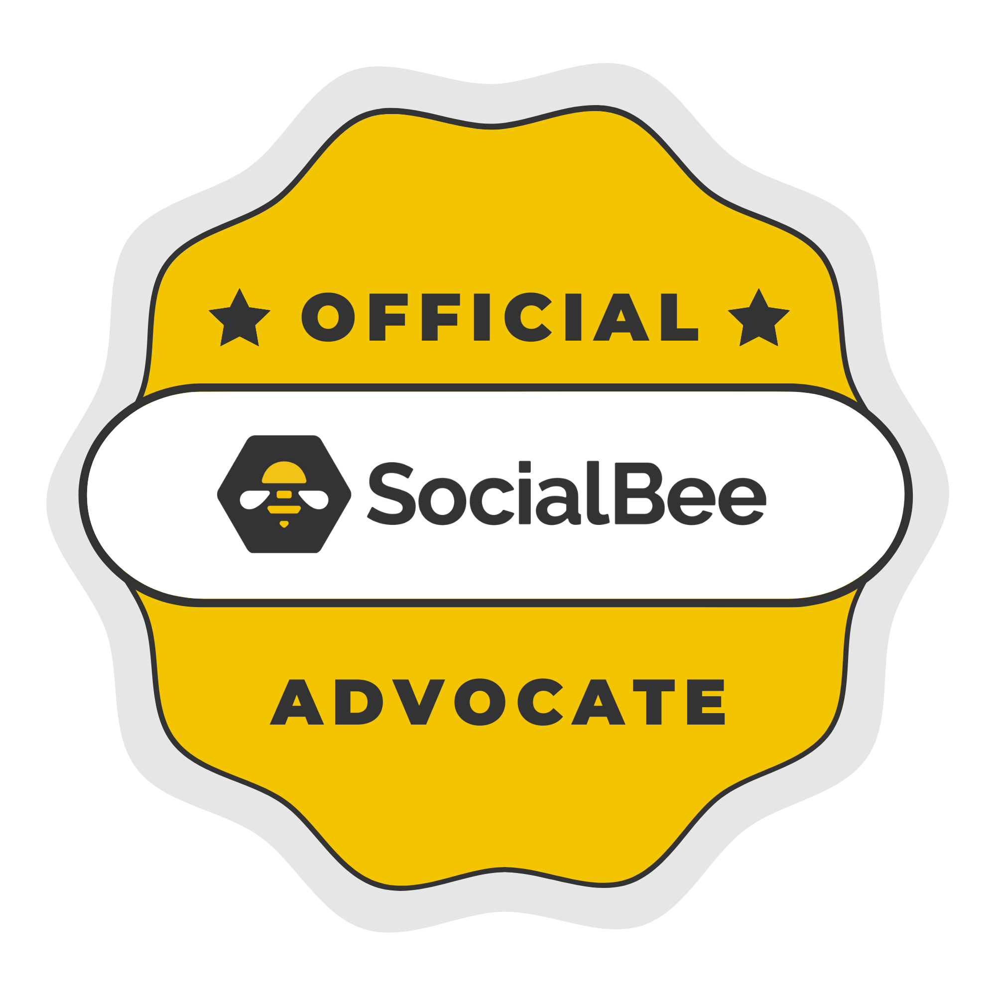 Official SocialBee Advocate Badge